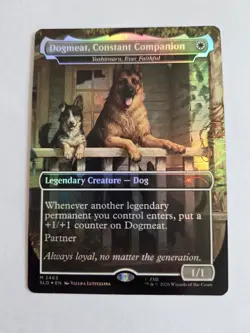 MTG Secret Lair Fallout: Greet The Dog Foil Open NM - Image 2