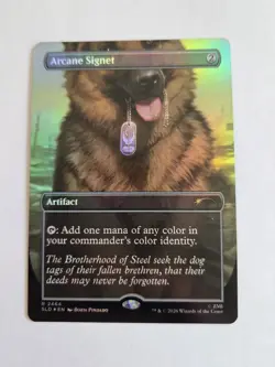 MTG Secret Lair Fallout: Greet The Dog Foil Open NM - Image 4
