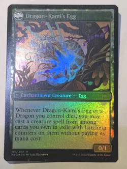 The Dragon-Kami Reborn Kamigawa: Neon Dynasty Foil - Image 2