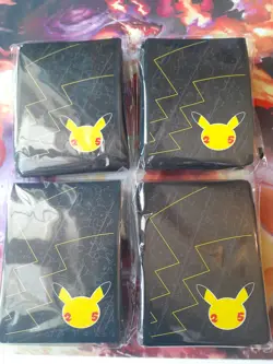 Pokemon TCG Celebrations 25th Anniversary Card ETB Sleeves 65 count Sealed (x1) - Image 3