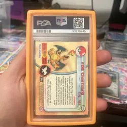 1999 Topps Pokemon T.V. - Charizard #6 - PSA 9 Mint - Image 2