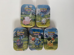 Pokemon TCG: Ascended Heroes Mini Tins - Art Set (All 5 Tins) Brand New Sealed - Image 1