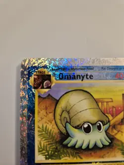 Pokemon Omanyte 57/110 - Legendary Collection REVERSE HOLO - Vintage 2002 - ENG - Image 4