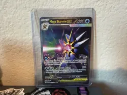 Pokemon Mega Starmie EX 118/088 Evolutions Ultra Rare Full Art Holo English - Image 1