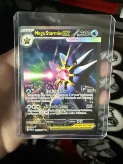 Pokemon Mega Starmie EX 118/088 Evolutions Ultra Rare Full Art Holo English - Image 5