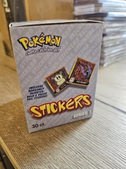 Artbox Sticker Pokemon 1999 Display Box 30 Stk. Sealed - Image 3