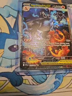 2025 Pokemon Phantasmal Flames MEGA CHARIZARD X EX #125/094 SIR English - Image 5