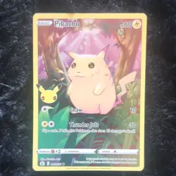 The Pokemon Company Celebrations 25th Anniversary Pikachu 005/025 Holo 2021 EN - Image 1