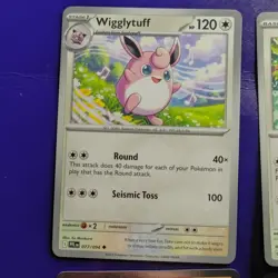 Pokemon TCG Charmander 020/217, Meowth, Wigglytuff, Snorlax Lot of 4 - Image 4