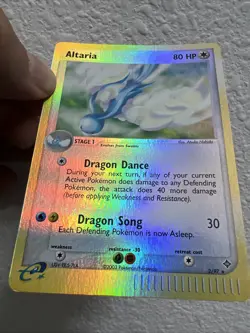 Pokemon Altaria 2/97 Reverse Holo Rare E-Reader EX Dragon 2003 - Image 2