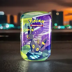 Pokemon TCG Prismatic Evolutions Mini Tin Umbreon Sealed NEW 🌙 Eeveelution Tin - Image 1