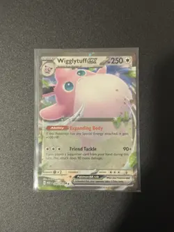 Pokemon TCG Wigglytuff EX Scarlet & Violet-151 040/165 Holo Double Rare - Image 1