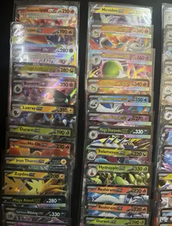 54 Pokemon EX Card Lot Miraidon Mega Gardevoir Salamence Iron Crown Mixed Set - Image 3