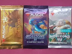 Magic The Gathering MODERN HORIZONS I II and III Booster Pack lot new sealed MTG - Image 1
