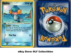 2006 Pokemon, EX Crystal Guardians, #57/100 Mudkip, Common (b) - Image 1