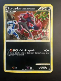 Pokemon - Zoroark and Legendary Pokemon - Holo Jumbo Card Promo - Image 2