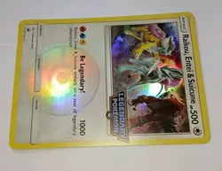 ☆ Jumbo Card ☆ RAIKU, ENTEI & SUICUNE - Legendary Pokemon Stamped - HOLO 🌟 NM - Image 2
