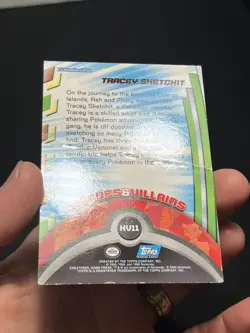 2000 Topps Pokemon TV #HV11 Tracey Sketchit Holo Foil Series 3 DMG - Image 4