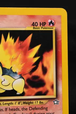 Cyndaquil 1st Edition 56/111 NM Neo Genesis Regular Common Pokemon TCG - Image 3