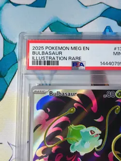 PSA 9 Bulbasaur 133/132 Pokemon Mega Evolutions Graded Card - Image 2