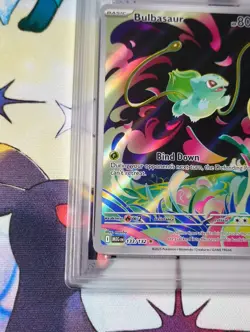 PSA 9 Bulbasaur 133/132 Pokemon Mega Evolutions Graded Card - Image 5