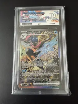 Pokemon TCG Greninja Ex SVP 132 Shrouded Fable Promo ACE 10 Gem Mint - Image 1