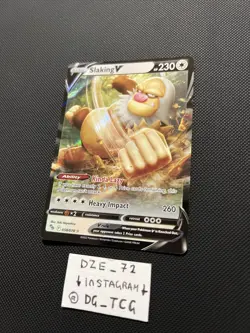 Pokemon GO - Slaking V - 058/078 - Full Art - M/NM - Image 3