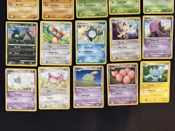 Pokemon EX Emerald Card Lot 27 Cards 2005 LP Reverse Holo Poliwag Bellsprout - Image 5