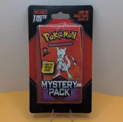 Pokemon TCG Mystery Pack 1x Sealed Booster Pack Mewtwo Chase Vintage Collectible - Image 1