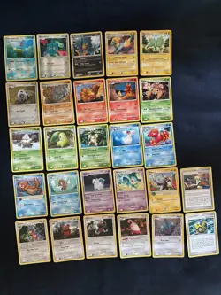 Pokemon Diamond & Pearl Base Set Lot 27 Cards 2007 Croconaw Reverse Holo LP - Image 1