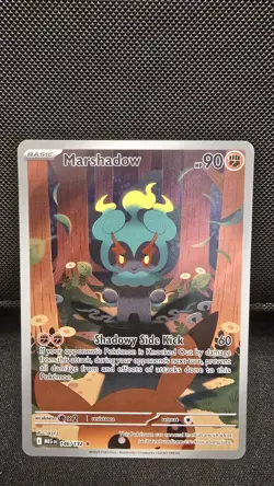 Pokemon TCG Mega Evolution Marshadow 146/132 Illustration Rare English NM/M - Image 1