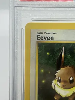 Pokemon TCG Eevee 55/82 Team Rocket 1st Edition Regular PSA 6 - Image 3