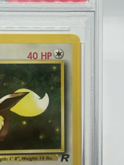 Pokemon TCG Eevee 55/82 Team Rocket 1st Edition Regular PSA 6 - Image 4