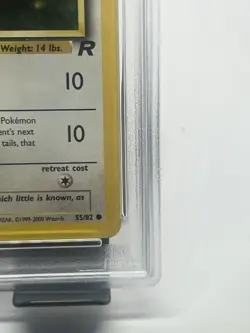 Pokemon TCG Eevee 55/82 Team Rocket 1st Edition Regular PSA 6 - Image 5