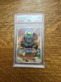 Pokemon TCG Marshadow Illustration Rare Me01 Mega Evolution Holo PSA 9 146/132 - Image 1