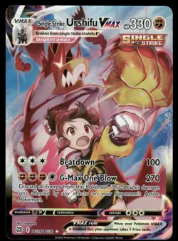Pokemon Cards Single Strike Urshifu VMAX TG19/TG30 Brilliant Stars TG Holo NM *2 - Image 1