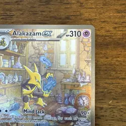 Pokemon Cards Alakazam ex 201/165 151 Special Illustration Rare NM - Image 4