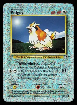 Pidgey 85/110 Reverse Holo Legendary Collection Pokemon Card - Image 1