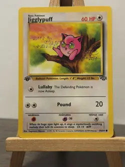 Jigglypuff 1st Edition Jungle Card 54/64 Regular Common Wotc - Image 1