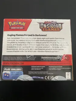 Pokemon TCG Scarlet & Violet Obsidian Flames Booster Box New Sealed - Image 3