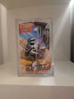 Pokemon Scarlet And Violet Obsidian Flames Booster Box Sealed + Acrylic Case - Image 3