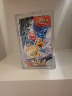Pokemon Scarlet And Violet Obsidian Flames Booster Box Sealed + Acrylic Case - Image 4