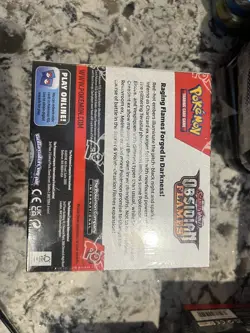 Pokemon Obsidian Flames Booster Box Sealed - Image 5