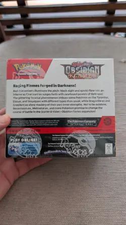 Pokemon TCG Scarlet & Violet Obsidian Flames Booster Box - FACTORY SEALED - Image 2