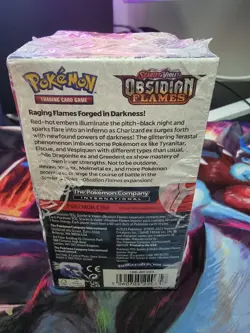 Pokemon TCG Obsidian Flames Half Booster Box Factory Sealed Slight Damage - Image 3