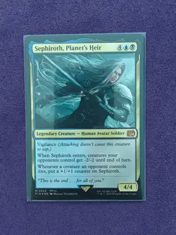Sephiroth, Planet's Heir Foil - FIN 0553 NM - MTG - Image 1