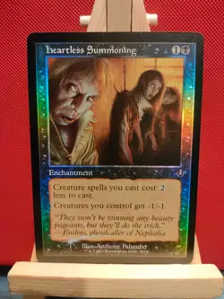 Heartless Summoning FOIL (Retro Frame)- Innistrad Remastered - Rare - NM - MTG - Image 1