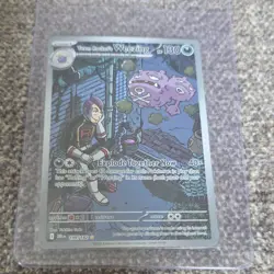 Pokemon Team Rocket's Weezing Illustration Rare Holo 199/182 DR1N 130 HP Ninten… - Image 1
