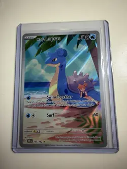 Misty's Lapras 194/182 Illustration Rare SV10: Destined Rivals Pokemon TCG NM - Image 2