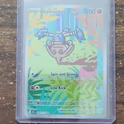 Pokemon Hitmontop Basic 100 HP 50 Attack Fighting Regular 240/217 - Image 1